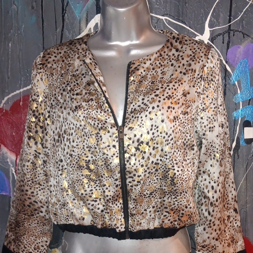Leopard Print Women's Jacket